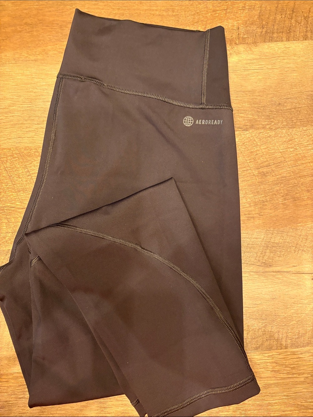 adidas AEROREADY High-Waist Leggings in Black